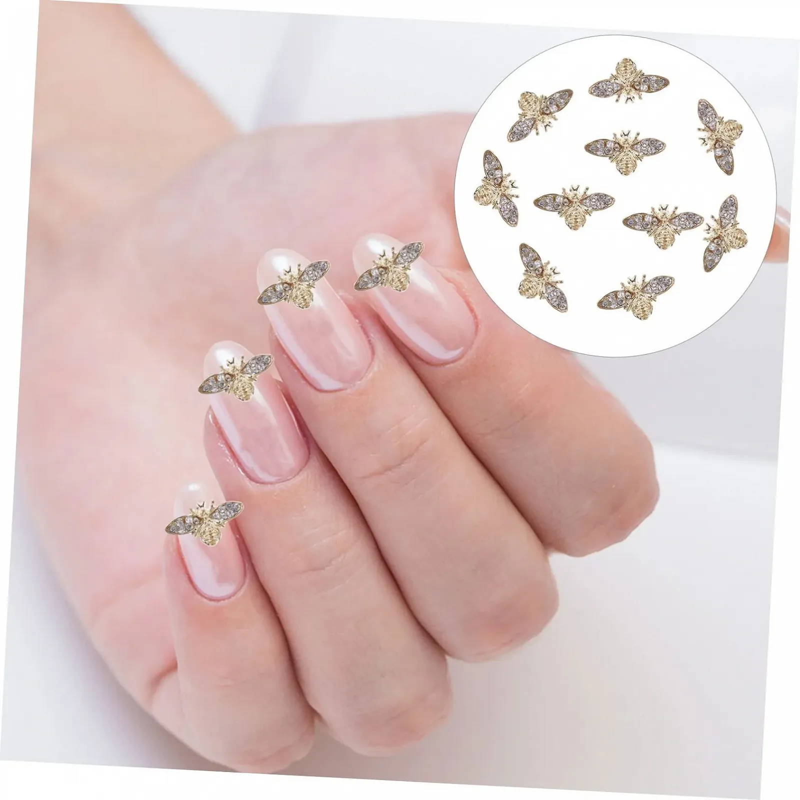 Прикраса для нігтів 3D Бджілка, фото №4