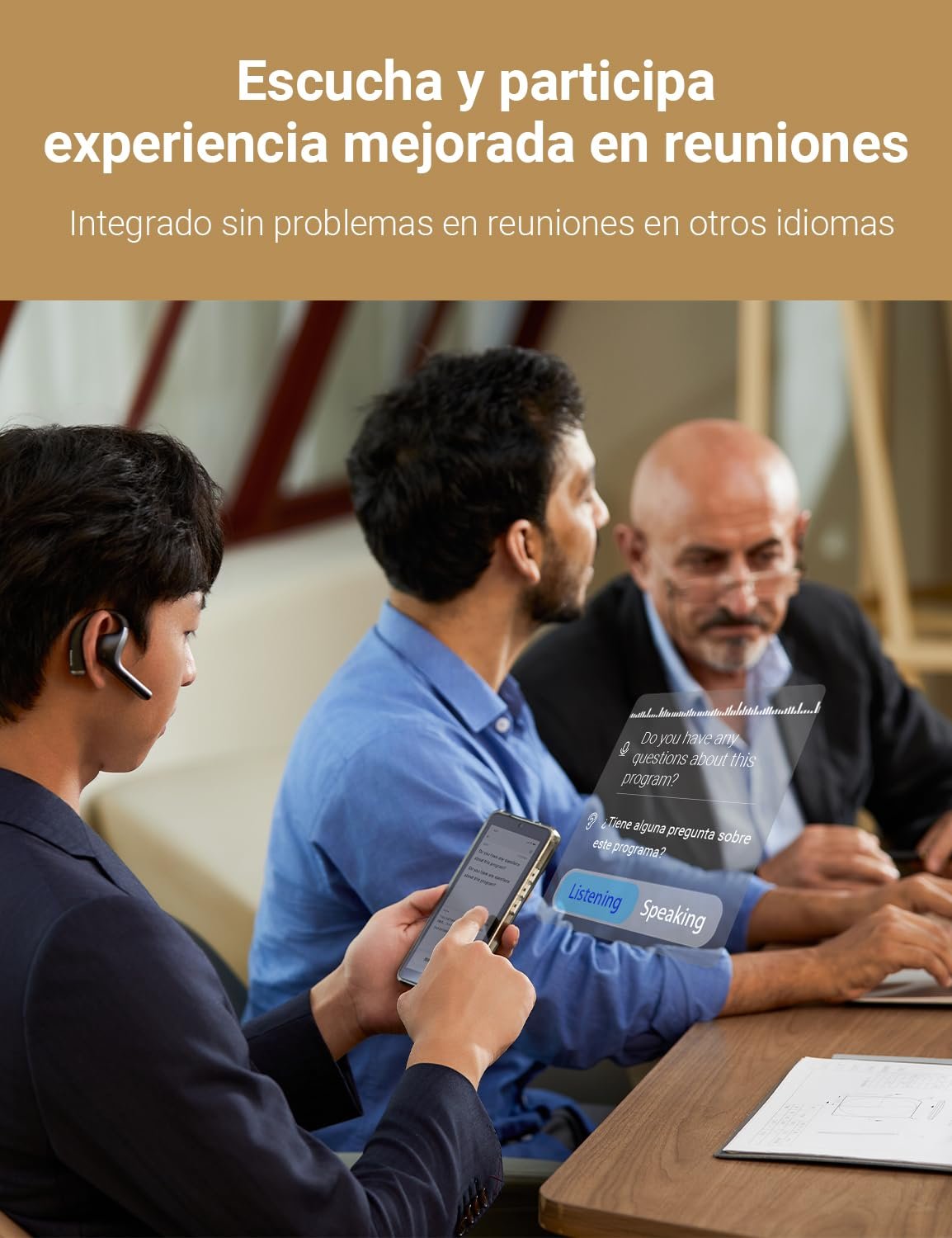 Навушники-перекладачі Timekettle W4 Pro Al, Двонаправлений синхронний переклад, фото №6