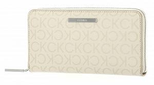 Гаманець Calvin Klein Daily Dressed Long Zip Around Stoney Beige - Фото 1