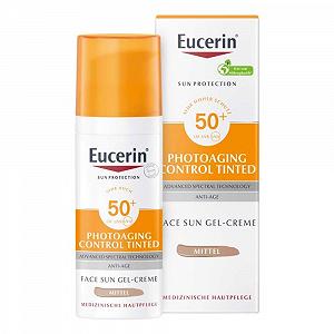 Сонцезахисний CC-крем EUCERIN Sun Tinted Medium SPF 50+ 50 мл - Фото 1