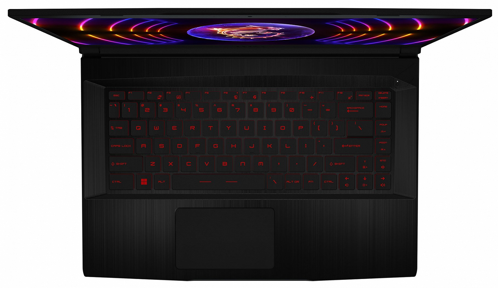 Ноутбук 15.6'' MSI Thin GF63 (12VF-263FR) Intel Core i5-12450H RAM 16GB SSD 512GB GeForce RTX4060 Windows 11 Алюмінієвий корпус (UKR), фото №2