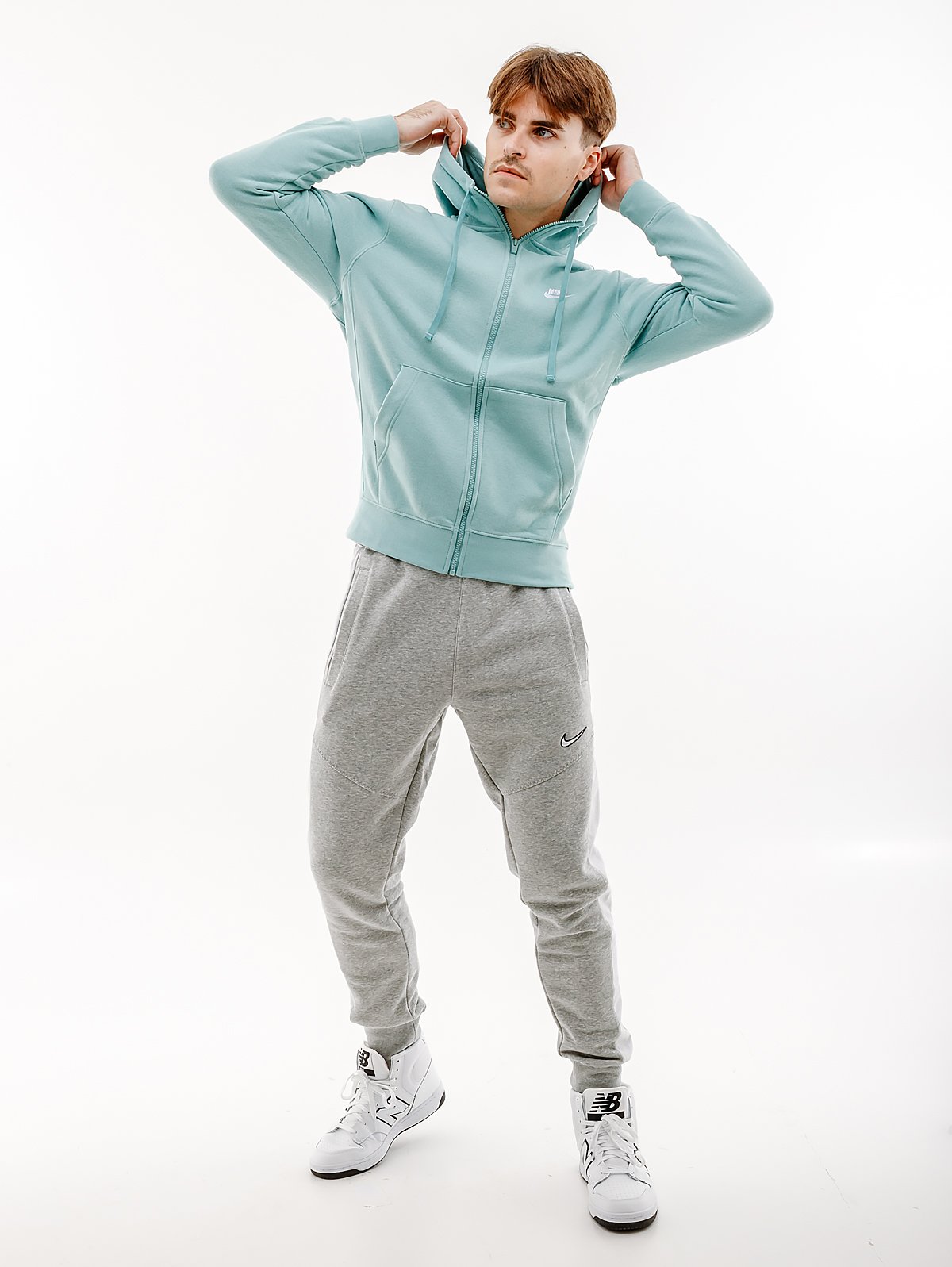 Джемпер Nike CLUB HOODIE FZ BB XXL, фото №4
