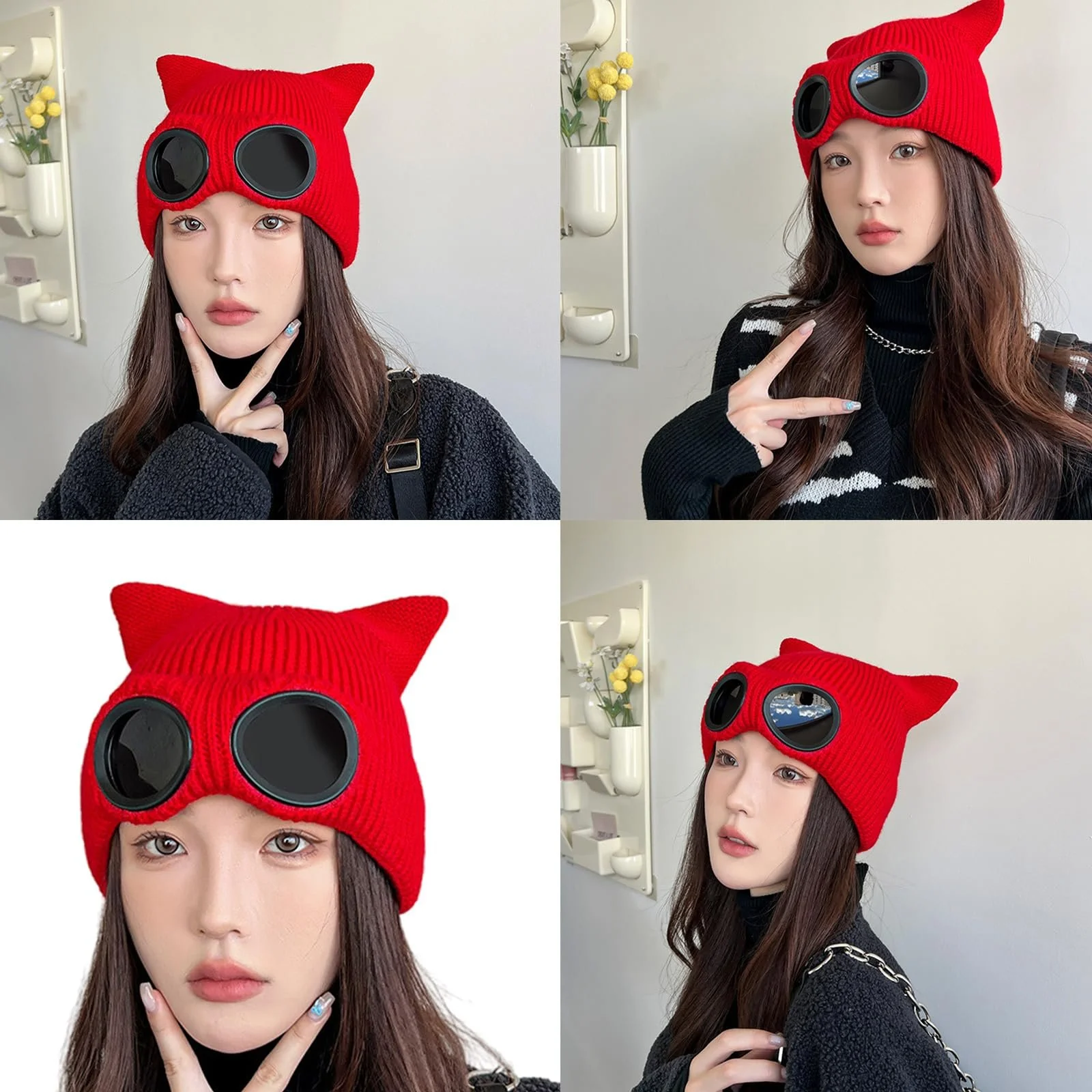 В'язана шапка MHADBKH для активного відпочинку, захищає від вітру, фото №2 В'язана шапка MHADBKH для активного відпочинку, захищає від вітру, фото №2