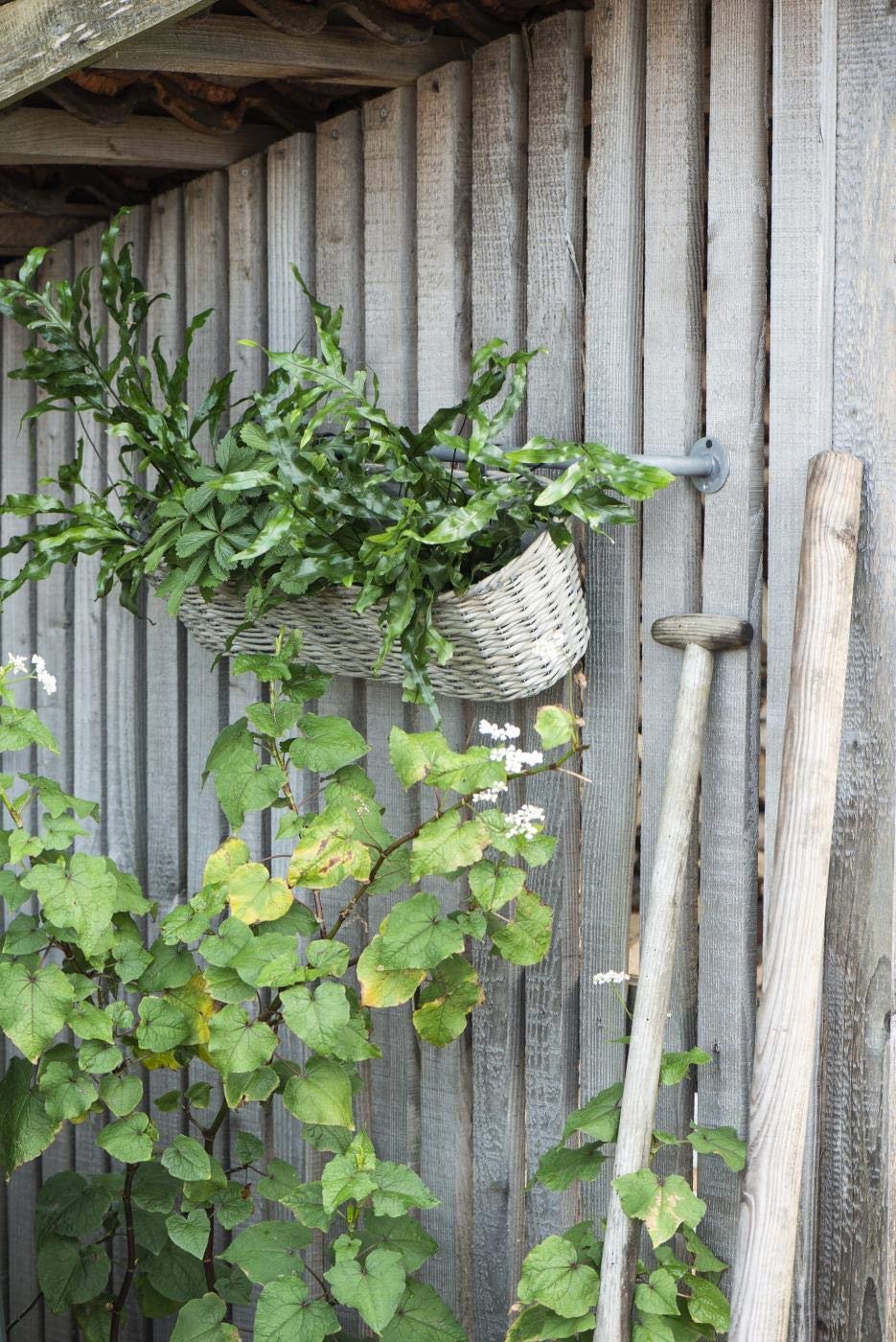 Підвісний кошик для балкона IB Laursen плетений 15 x 60 x 20 см, фото №3 Підвісний кошик для балкона IB Laursen плетений 15 x 60 x 20 см, фото №3