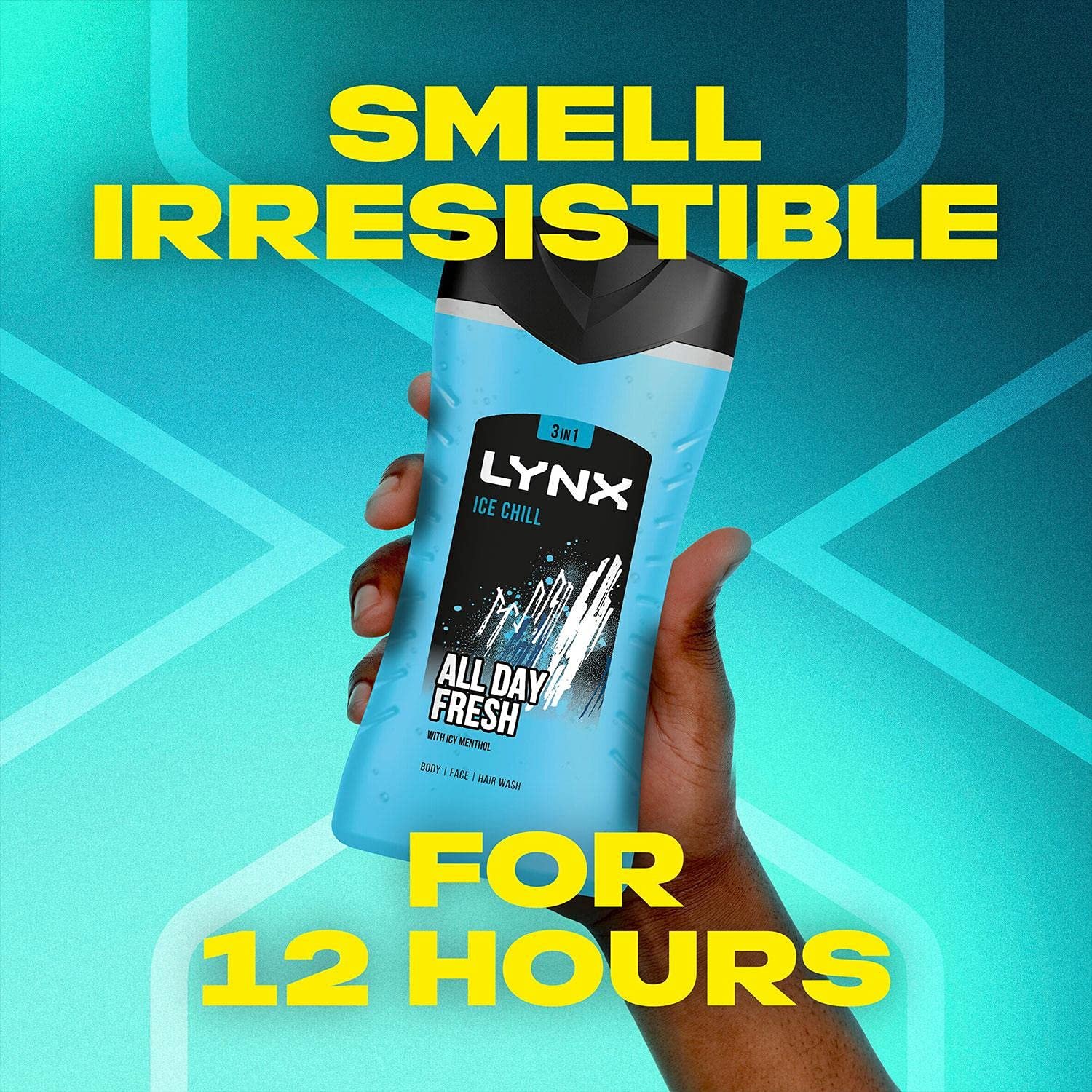 Гель для душу Lynx 3-в-1 Ice Chill All Day Fresh з ментолом 225 мл, фото №6 Гель для душу Lynx 3-в-1 Ice Chill All Day Fresh з ментолом 225 мл, фото №6