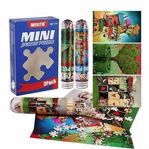 Пазл MISITU Mini Jigsaw Puzzles Poker House 3 шт. 150 деталей - Фото 1