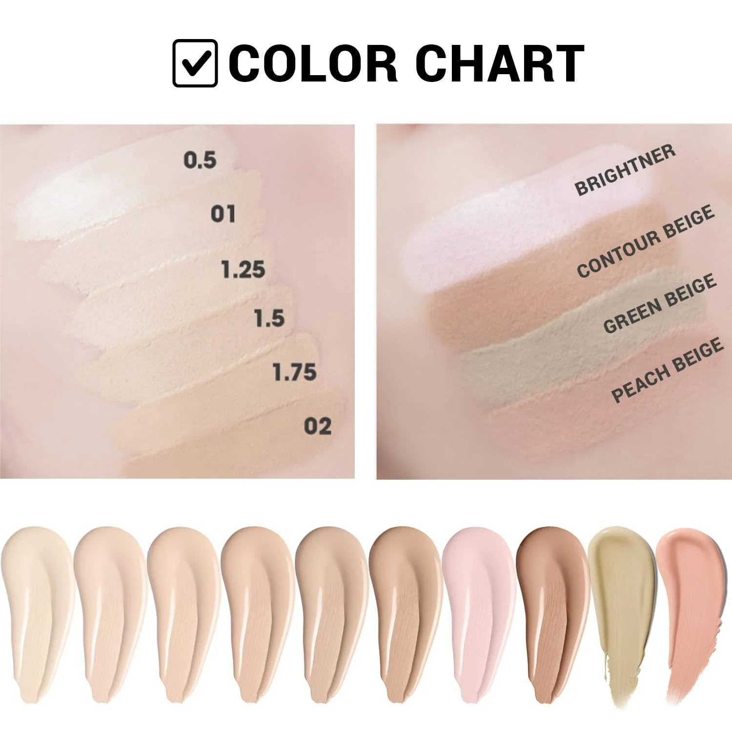 Консилер THE SAEM Cover Perfection Tip 0.5 Ice Beige, фото №2