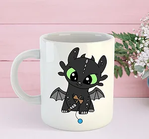 Чашка з принтом How to Train Your Dragon керамічна 330 мл Uk_967 - Фото 1