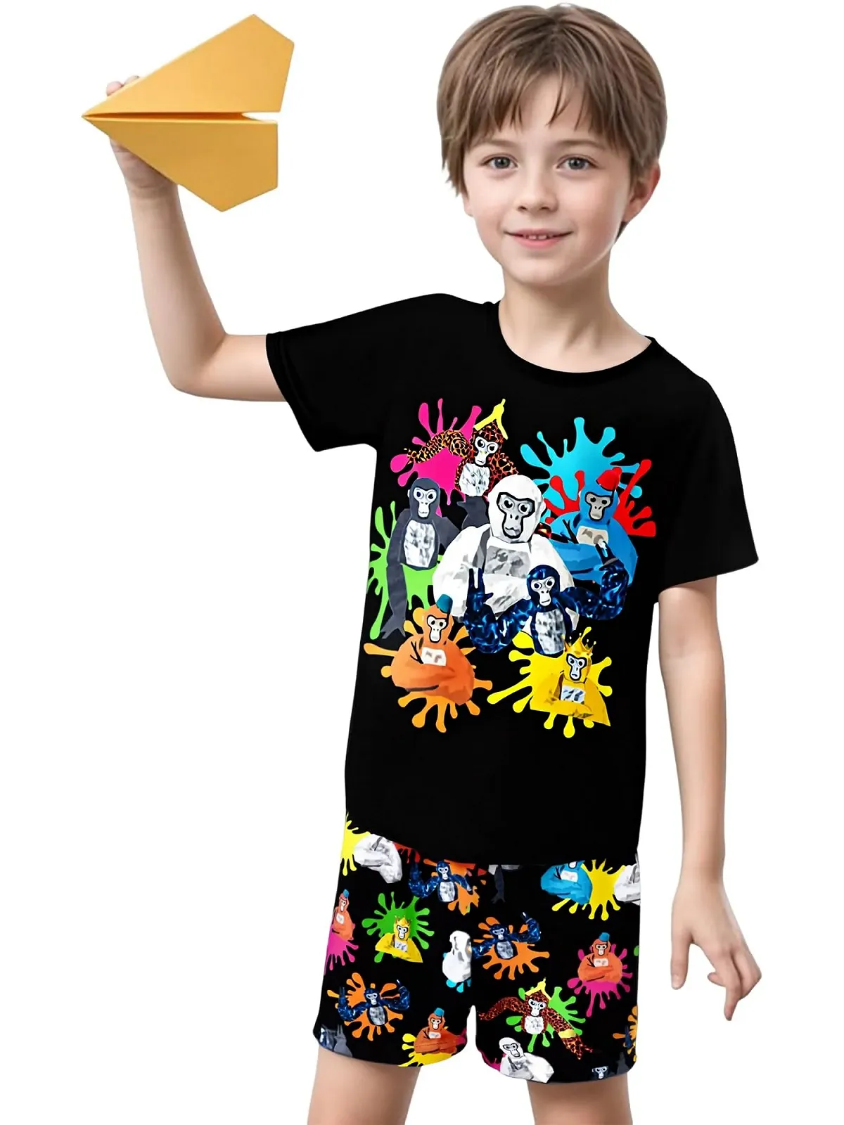 Пижама Толстовка Gorilla Tag Обезьяна для мальчиков, фото №4