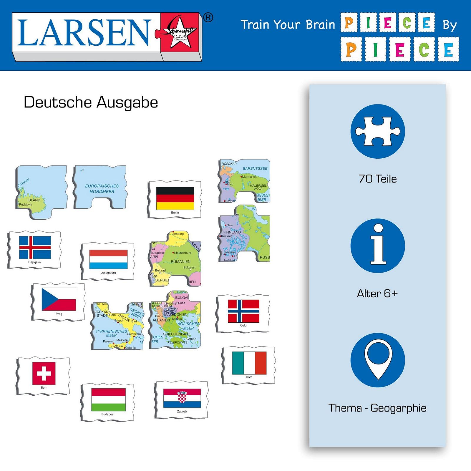 Пазл Larsen KL1 Europe Flags, фото №3