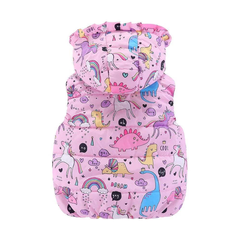 Жилетка Mud Kingdom З капюшоном, тваринний принт, фото №2