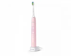 Електрична звукова зубна щітка Philips 4500 series HX6836/24 Рожева - Фото 1