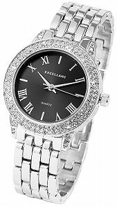 Женские часы Excellanc 1800037 серебристые synthetic.ua - Фото 1