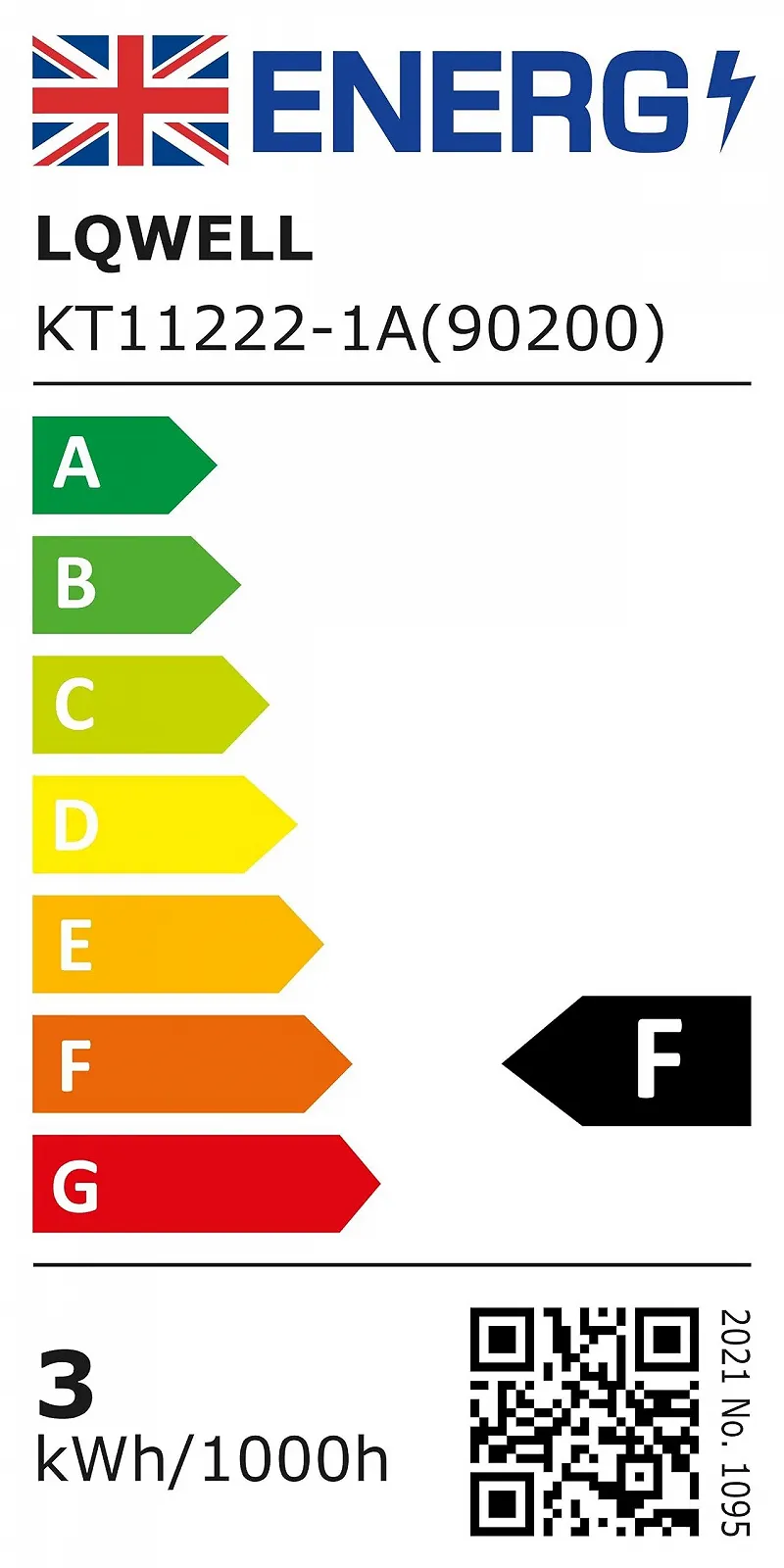 Настільна світлодіодна лампа LQWELL металева сучасна 3000K, фото №9