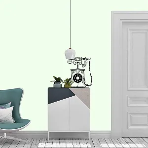 Наклейка на стіну Sunnywall Vintage Retro Antique Telephone 24 x 30 см - Фото 1