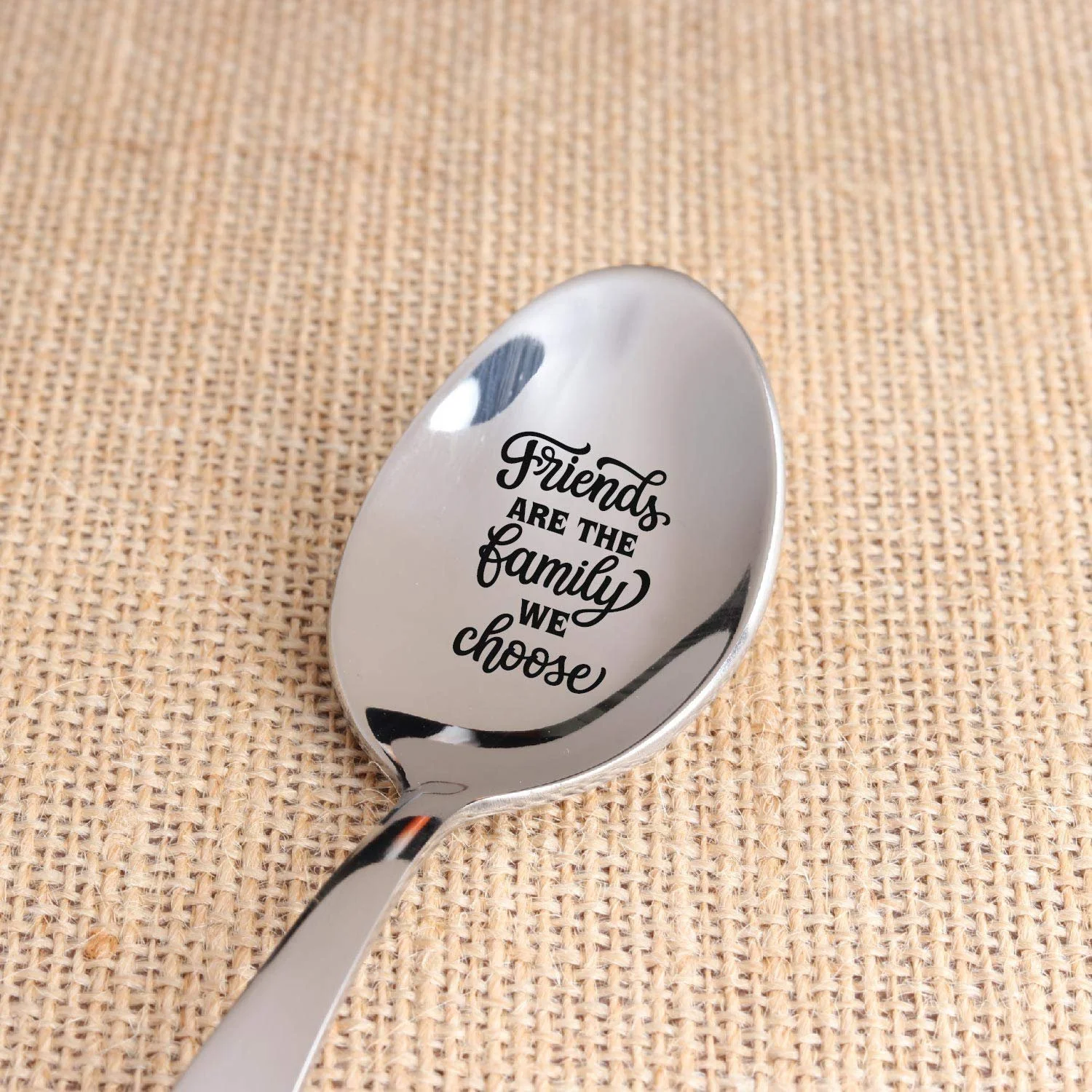 Ложка з гравіюванням Друзі це сім'я, яку ми обираємо, фото №7