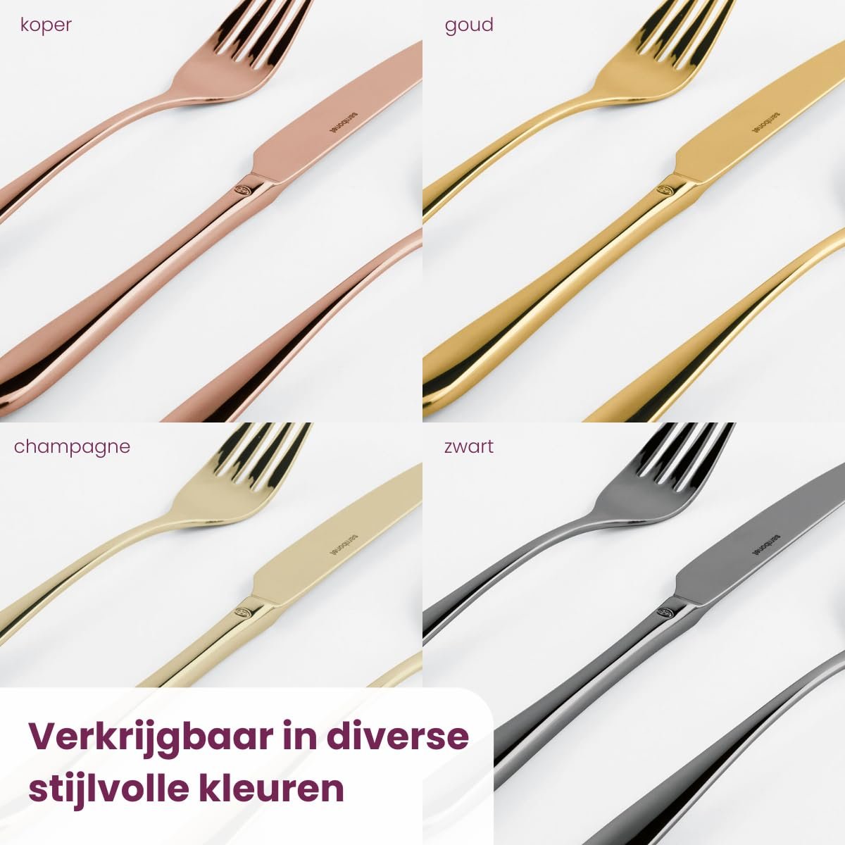 Набір столових приборів Sambonet Taste на 6 персон, 36 предметів, з нержавіючої сталі з PVD-покриттям, можна мити в посудомийній машині, золотий, фото №6 Набір столових приборів Sambonet Taste на 6 персон, 36 предметів, з нержавіючої сталі з PVD-покриттям, можна мити в посудомийній машині, золотий, фото №6