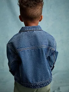 Джинсовая куртка Next Standard для мальчиков, 100% хлопок synthetic.ua - Фото 1