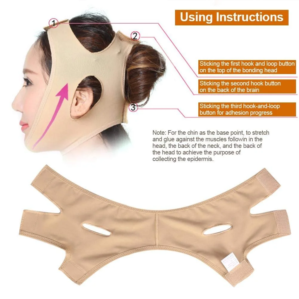 Маска для лица Slimming Patch Lifting V Shape для подтяжки лица и борьбы с признаками старения, фото №7 Маска для лица Slimming Patch Lifting V Shape для подтяжки лица и борьбы с признаками старения, фото №7