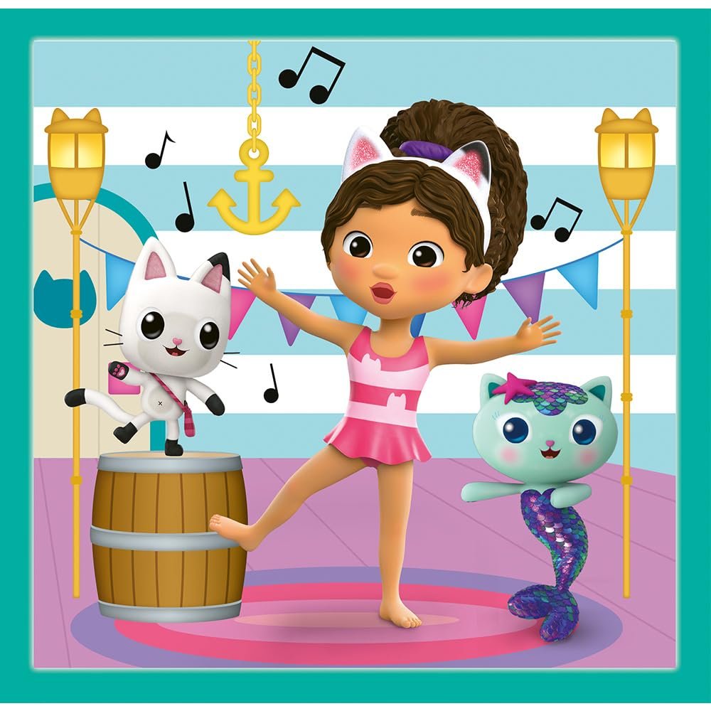 Пазлы Trefl Gabby's Dollhouse Gabby's Activities 3-в-1 от 20 до 50 элементов, фото №8