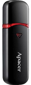 USB флеш-накопитель USB 2.0 Apacer AH333 32GB черный AP32GAH333B-1 - Фото 1