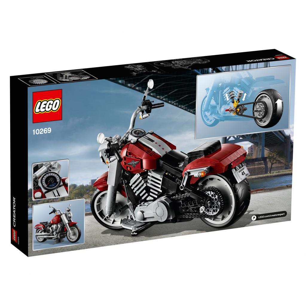 Конструктор LEGO Creator Expert Harley-Davidson Fat Boy 1023 деталей 10269, фото №8