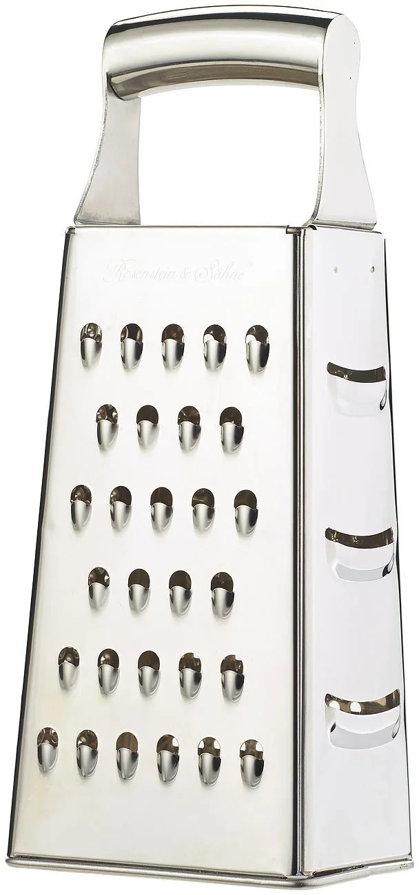 Терка Rosenstein & Söhne Квадратна з нержавіючої сталі з дуже гострими лезами, фото №4 Терка Rosenstein & Söhne Квадратна з нержавіючої сталі з дуже гострими лезами, фото №4
