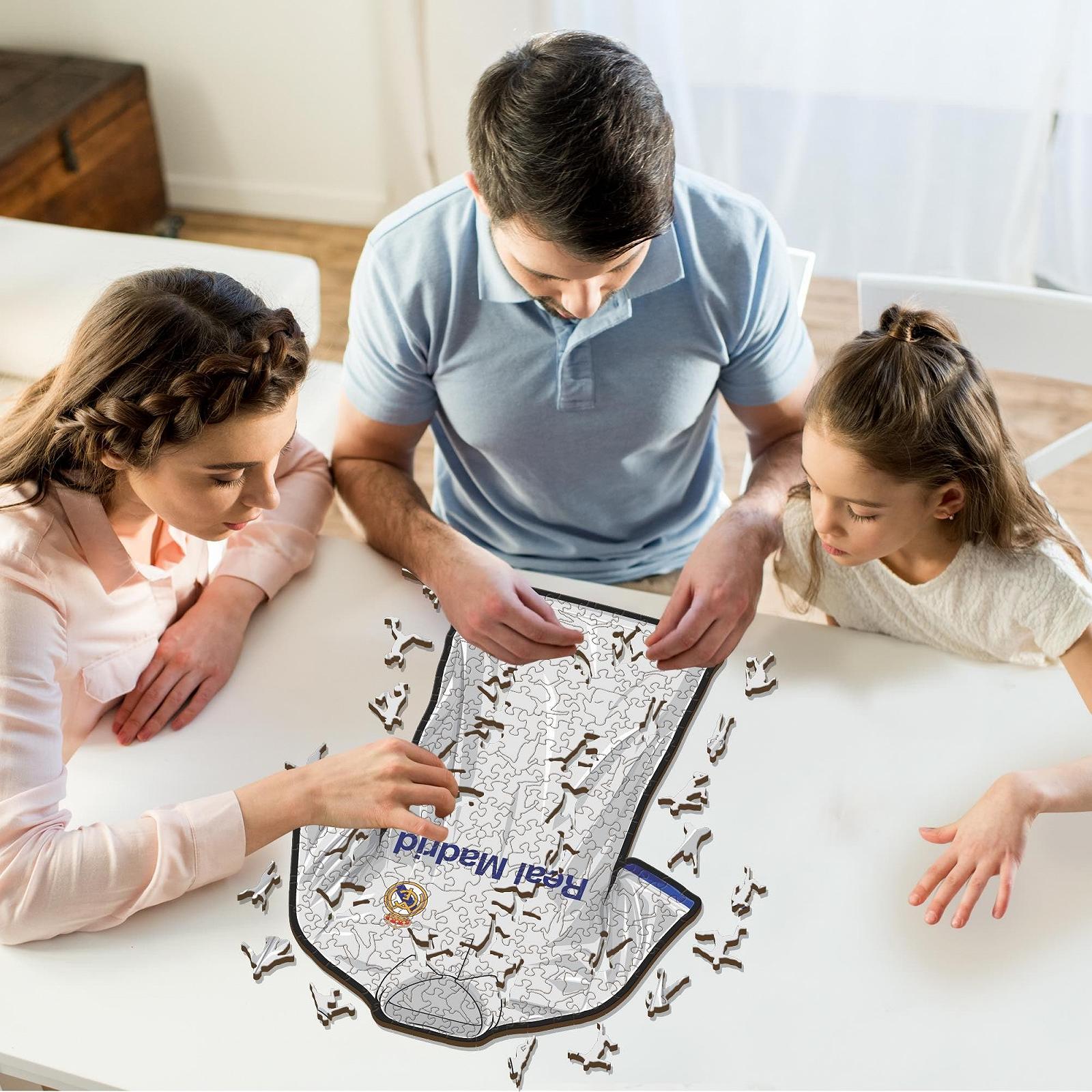 Пазл Iconic Puzzles Real Madrid T-Shirt 250 деталей деревянный, фото №5