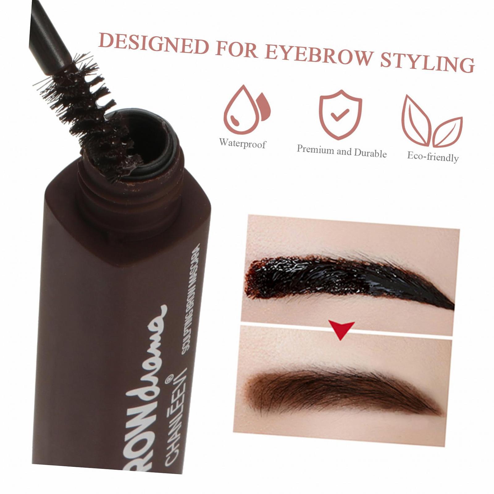 Крем для брів FRCOLOR трьохколірний натуральний, фото №7