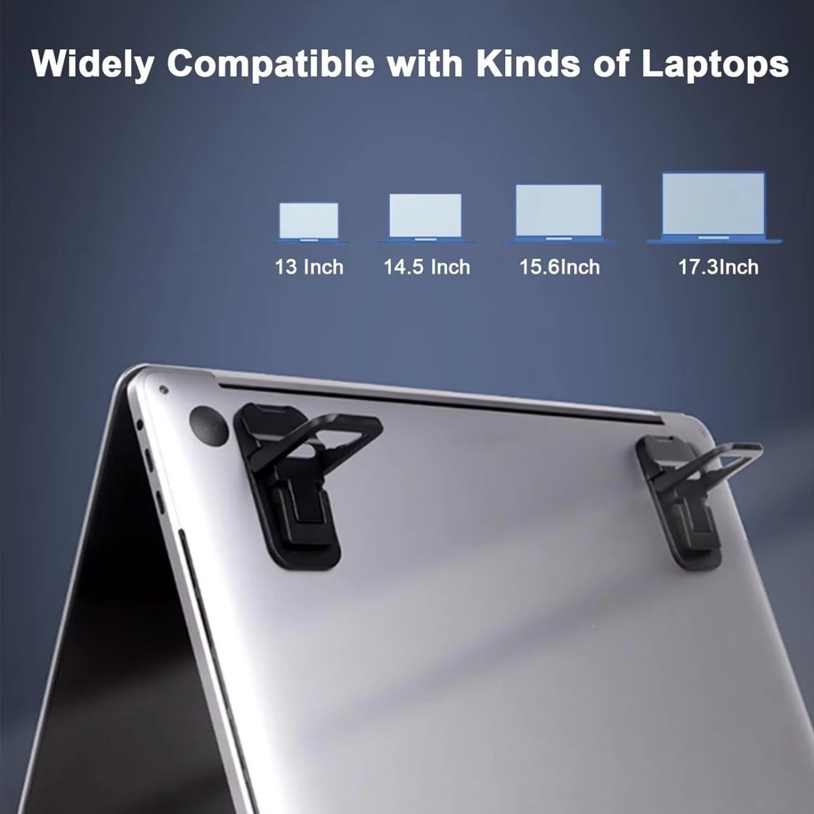 Розкладна Підставка для Ноутбука Портативний Тримач Регульовані Охолоджуюча 2 шт, фото №7 Розкладна Підставка для Ноутбука Портативний Тримач Регульовані Охолоджуюча 2 шт, фото №7