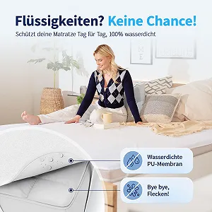 Наматрацник водонепроникний та дихаючий Бавовна (Oeko-TEX Standard 100) ціна на synthetic.ua - Фото 1 Наматрацник водонепроникний та дихаючий Бавовна (Oeko-TEX Standard 100) synthetic.ua - Фото 1