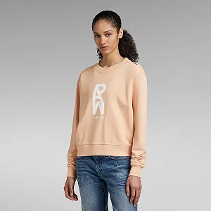 Женский свитер G-Star RAW Graphic Raw Crew Sweater - S - Фото 1