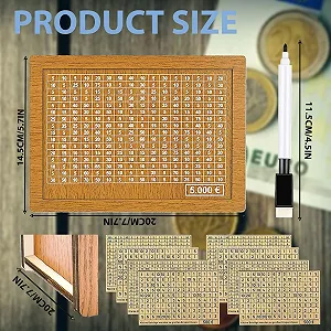 Дерев'яна скарбничка STFYUG з лічильником synthetic.ua - Фото 1