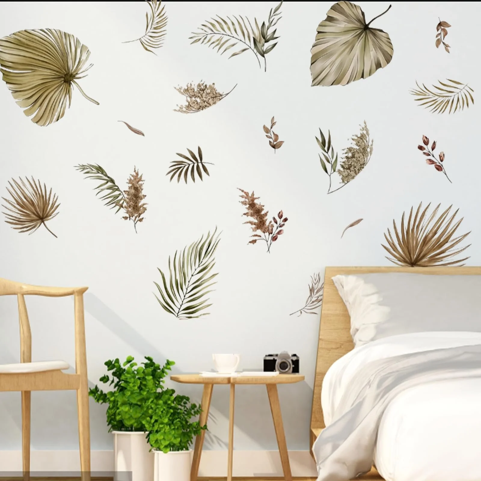 Настенная наклейка Boho Style Plants Самоклеящаяся 90x30 см 3 шт., фото №3