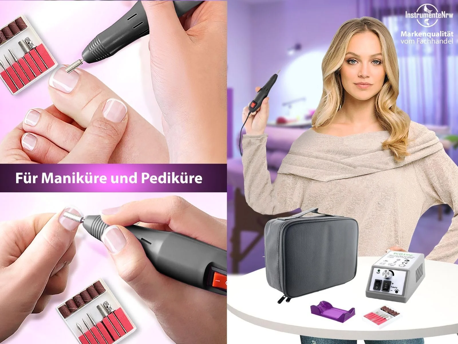 Електричний пристрій для манікюру та педикюру, фото №5