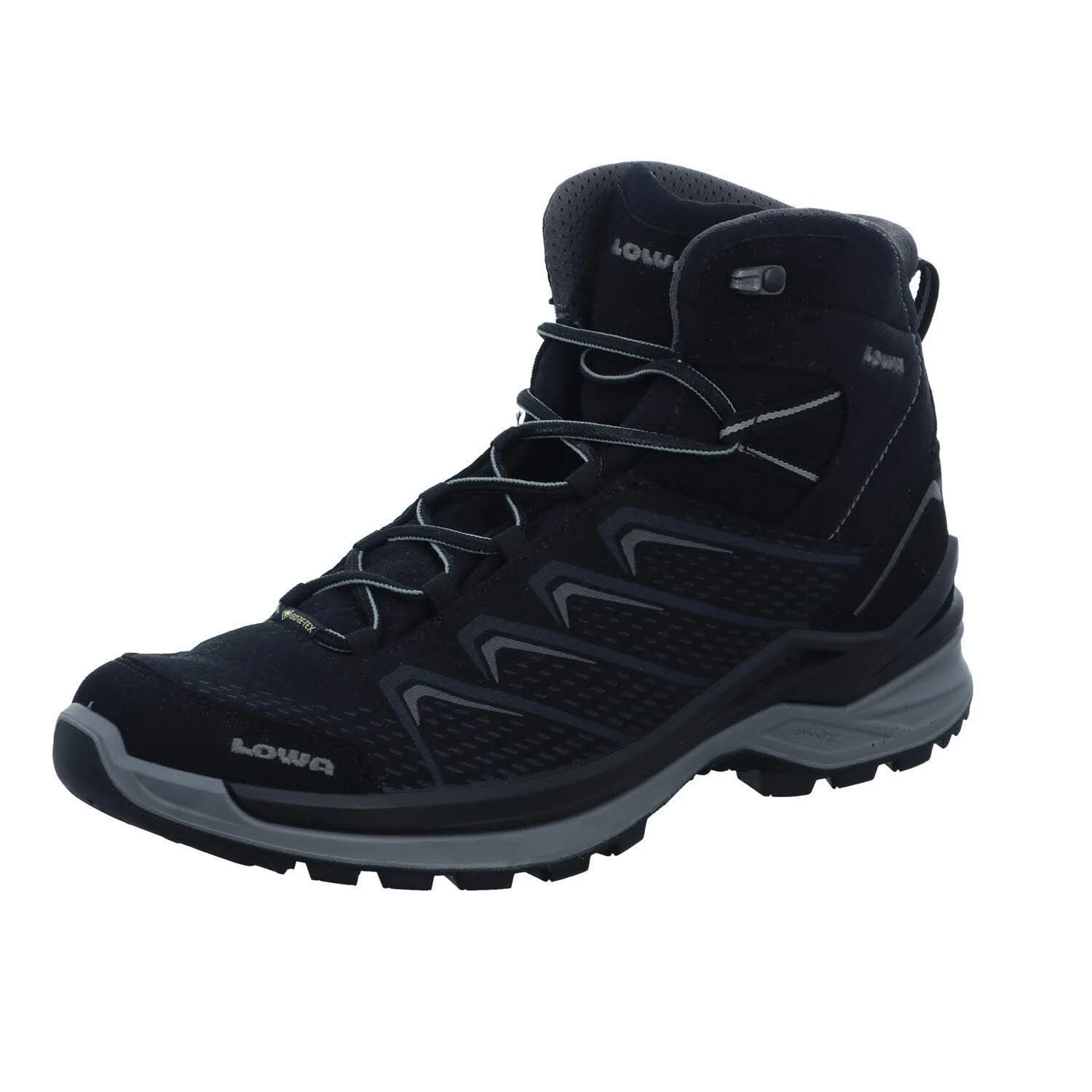 Черевики для хайкінгу LOWA Ferrox Pro GTX Mid Унісекс, трекінгові, Goretex, 310651, Чорний, фото №1