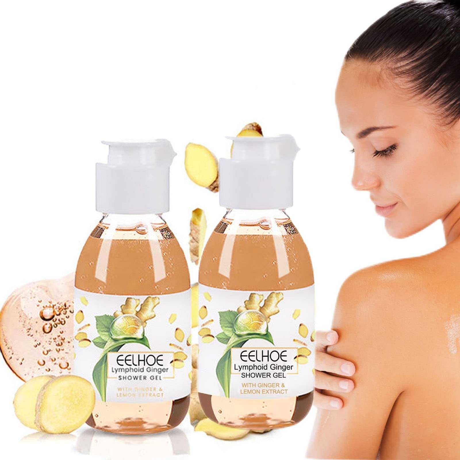 Гель для душу Lymphatic Drainage Ginger лімфодренажний трав'яний, фото №1