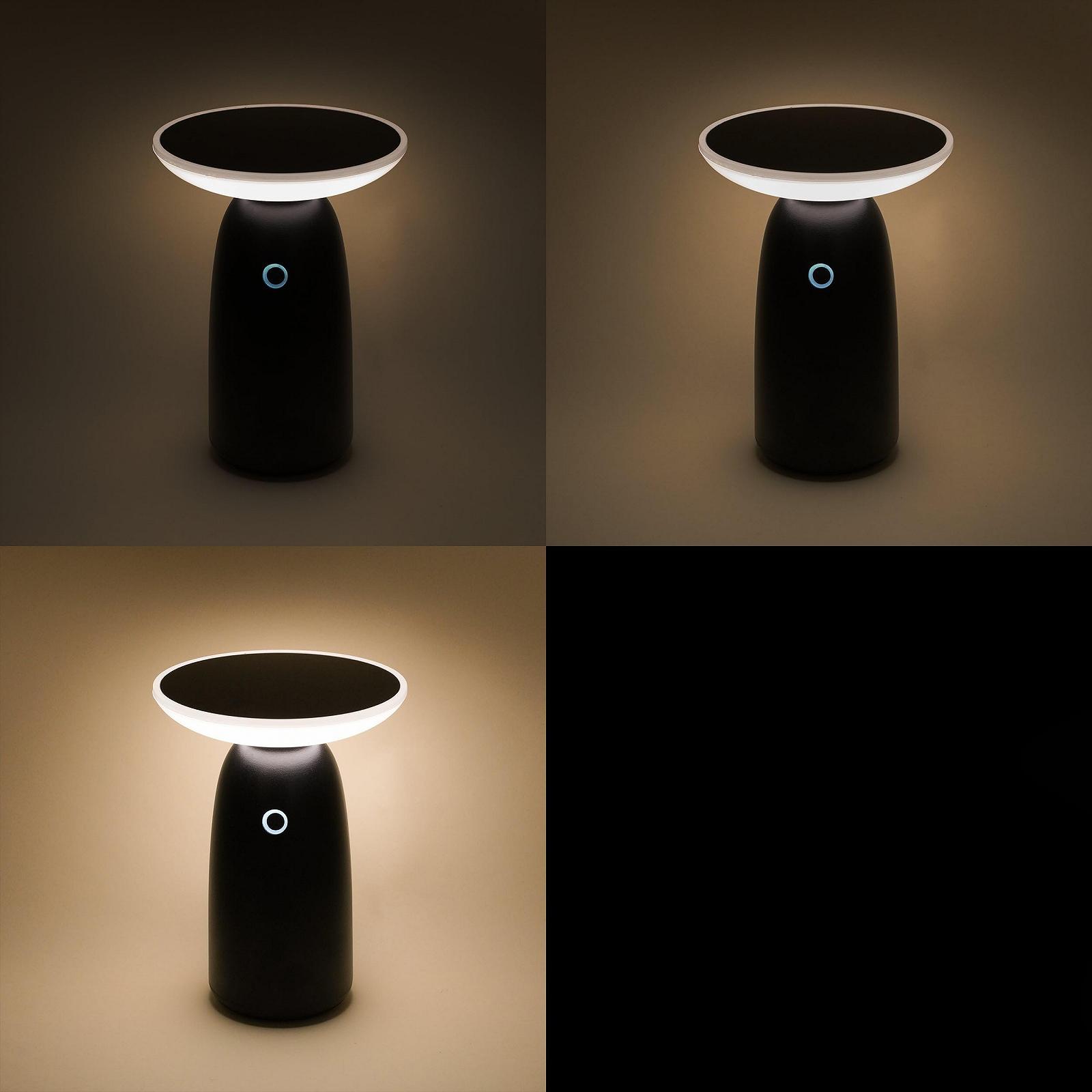 Настільна лампа esotec Talo 1000 Solar 3 рівні яскравості Li-Ion USB-C 23 см, фото №3