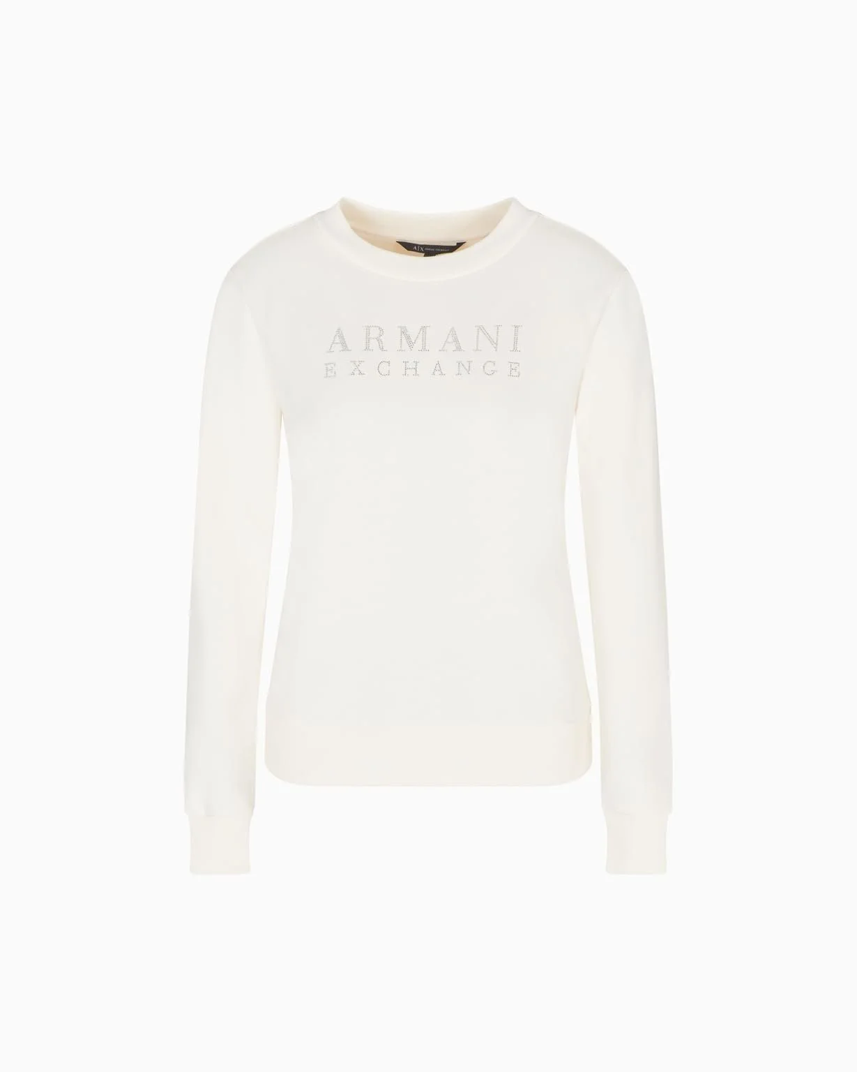 Свитшот Armani Exchange Женский С длинными Рукавами Круглый Воротник Логотип Спереди, фото №1