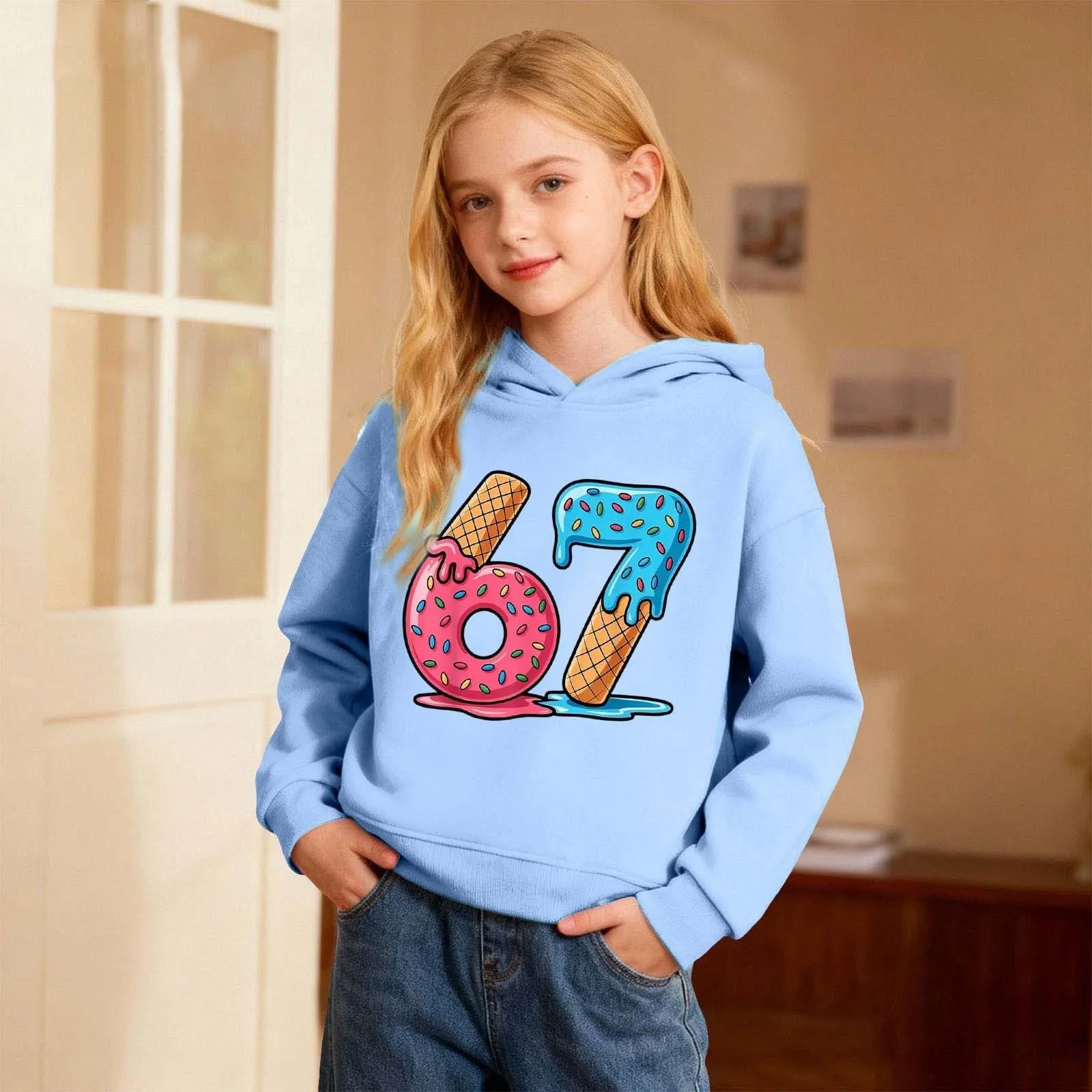 Худи 67 Prints Модель с принтом "67", фото №3