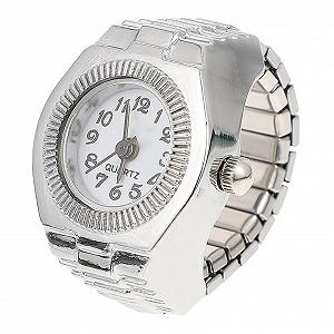 Кварцевые часы-кольцо PartyKindom, минималистичный дизайн, регулируемый, легкий, сочетается с любой одеждой - Фото 1