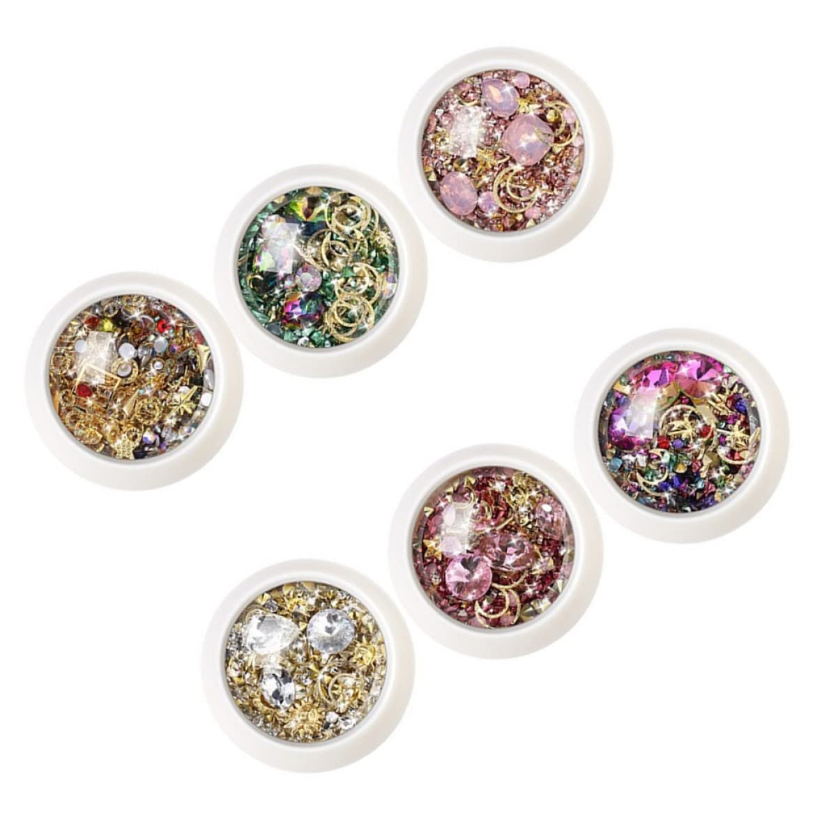 Набір прикрас для нігтів Healvian . для DIY манікюру, підходить для жінок і дівчат для творчого дизайну нігтів, фото №8