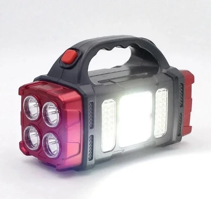 Портативний лампочка TORCH HB-1678 з powerbank і сонячною панелью, фото №1