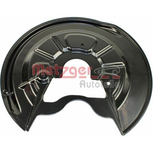 Щит гальмівного диска METZGER GREENPARTS 6115082 задня вісь справа, фото №2