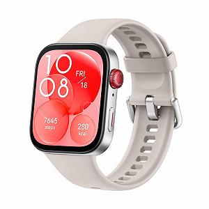 Смарт-годинник HUAWEI Watch FIT 3, алюмінієвий корпус, 1,82-дюймовий AMOLED-дисплей, GPS, дзвінки по Bluetooth, до 10 днів роботи від батареї, комплексне управління здоров'ям/фітнесом, білий фтореластомер - Фото 1