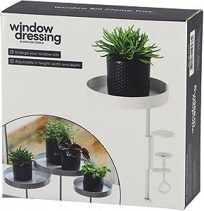 Затискач для підвіконня Esschert Design S білий synthetic.ua - Фото 1