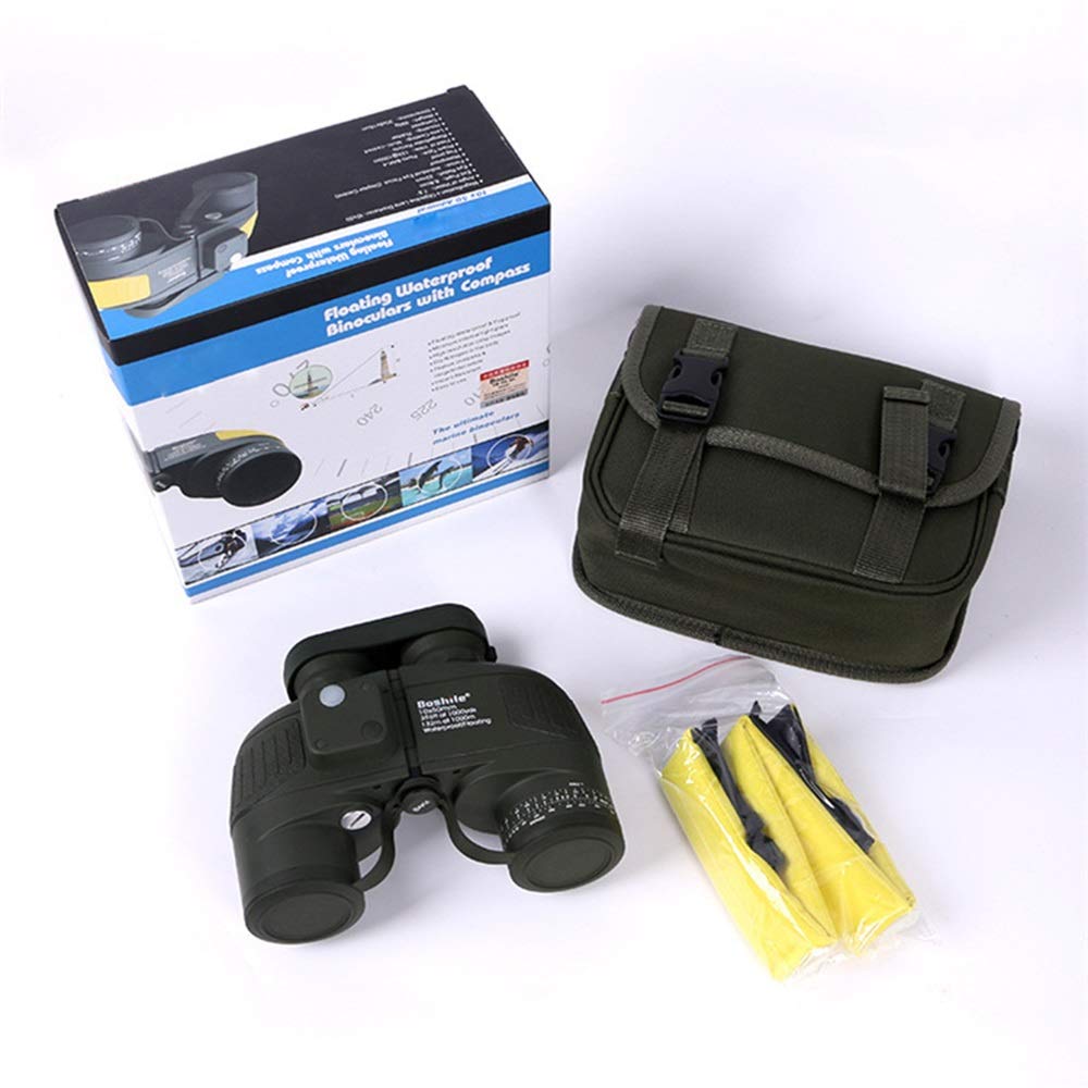 Телескоп Spacmirrors 10X50 Fernglas с ручным компасом ночного видения HD для наружного использования при слабом освещении, фото №4