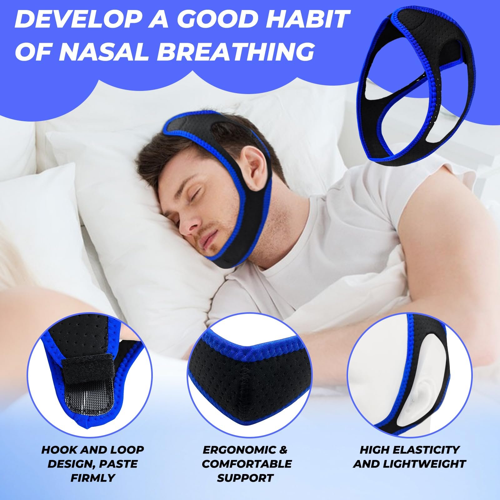 Підборідний ремінь проти хропіння, фото №5 Підборідний ремінь проти хропіння, фото №5