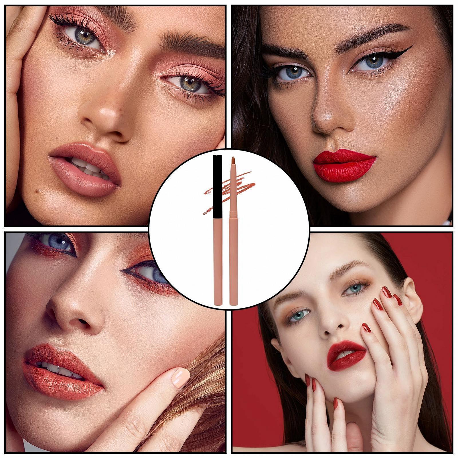 Матовый карандаш для губ Zorq, кремовая водостойкая, на весь день, не требует заточки, фото №2