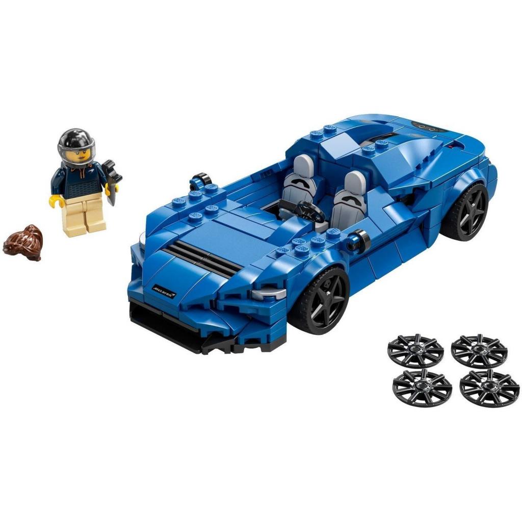 Конструктор LEGO Speed Champions McLaren Elva 263 деталі 76902, фото №5 Конструктор LEGO Speed Champions McLaren Elva 263 деталі 76902, фото №5